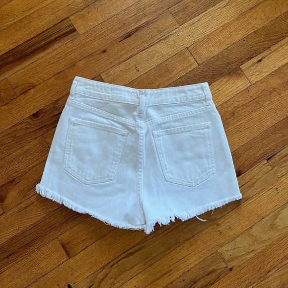 Pacsun White Mom Short Ripped - Picture 2 of 5